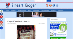Desktop Screenshot of iheartkroger.com