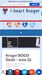 Mobile Screenshot of iheartkroger.com